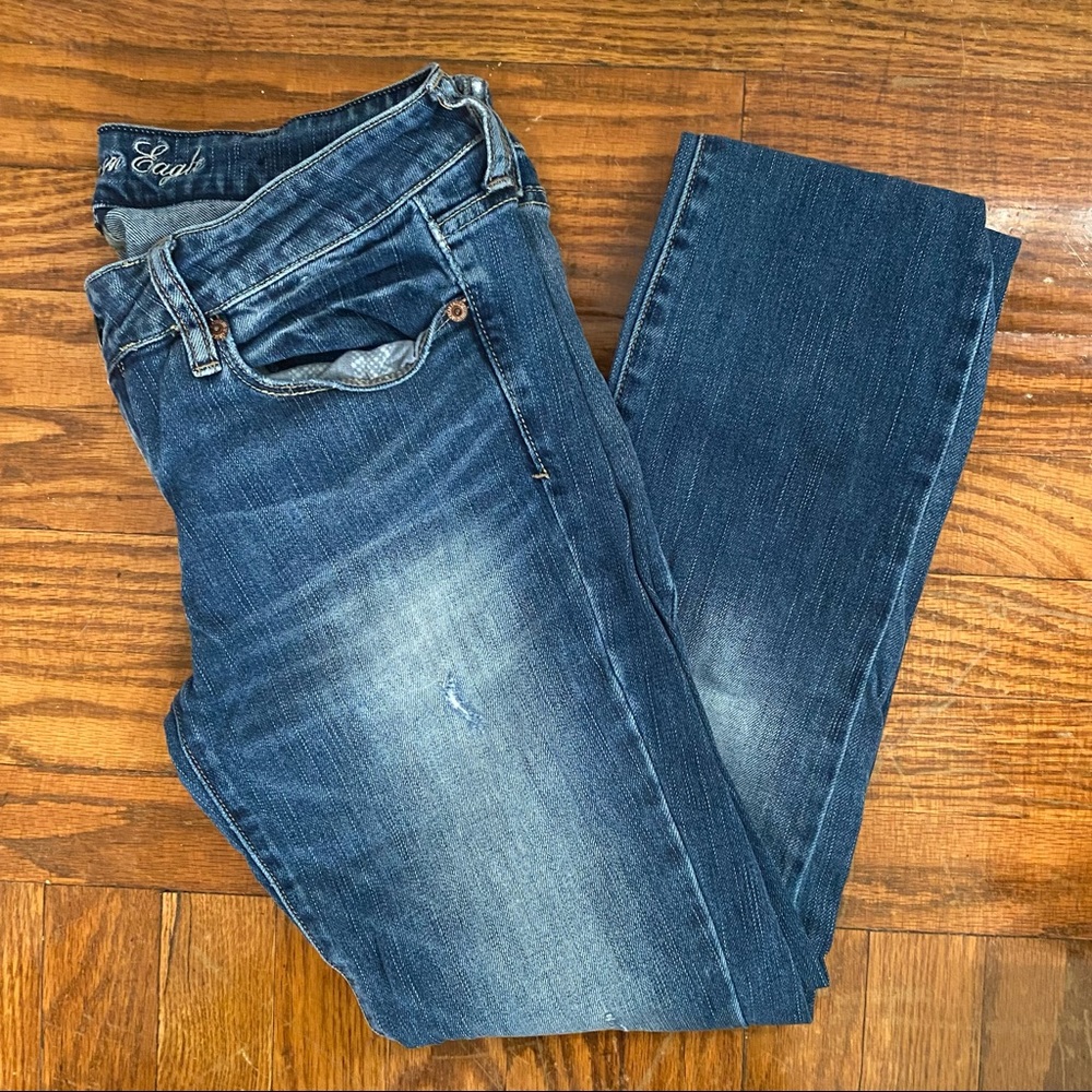 American Eagle Ripped Skinny Jeans